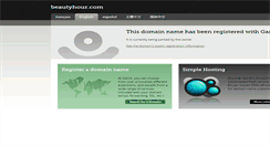 Desktop Screenshot of beautyhour.com